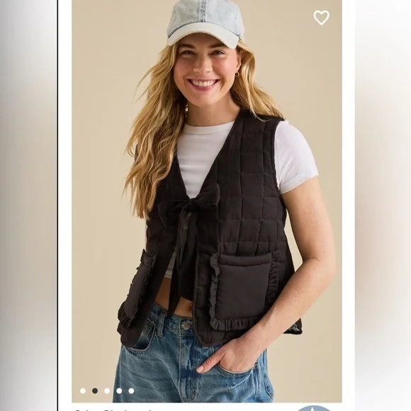 New with tags Altar’d State Evie Reversible Vest - Picture 2 of 5